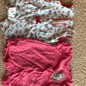 Carters newborn rompers